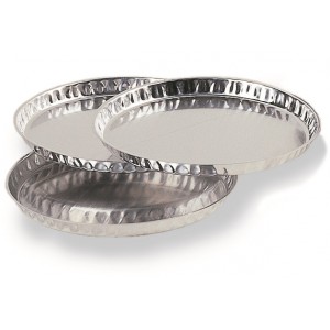 MLB-A01A Piatti per campioni in alluminio con Ø 90 mm, (confezione da 80pz.)